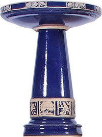 Zanesville Bird Bath with Locking Top- 2 Colors