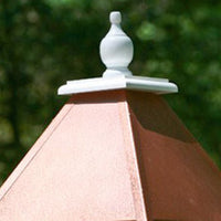 Hammered Copper Vinyl Birdhouse