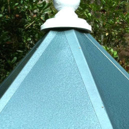 Verdigris Tone Vinyl Birdhouse