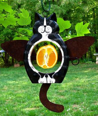 Angel Cats Fruit and Suet Feeder