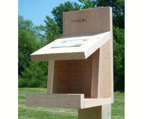 Cedar Nesting Platform