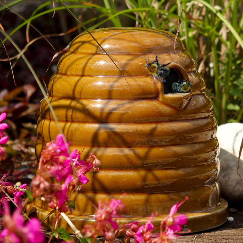 Ceramic Bee Skep