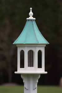 Copper Roof Bird Feeder-Vinyl 36" Slope Roof