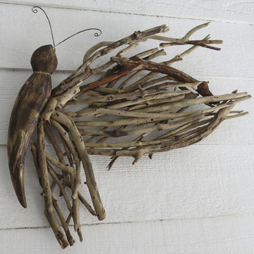 Driftwood Butterfly Wall Hanging