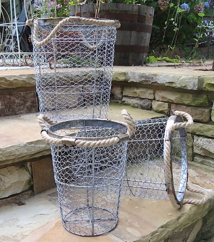 Farmhouse Nested Wire Baskets