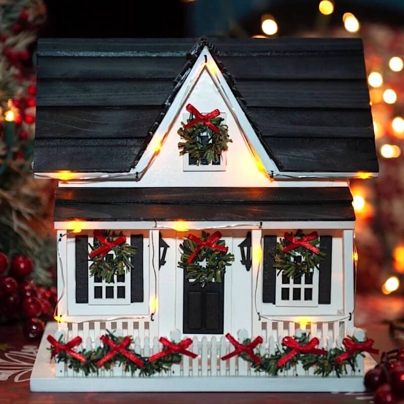 Christmas Birdhouse Decor outlet