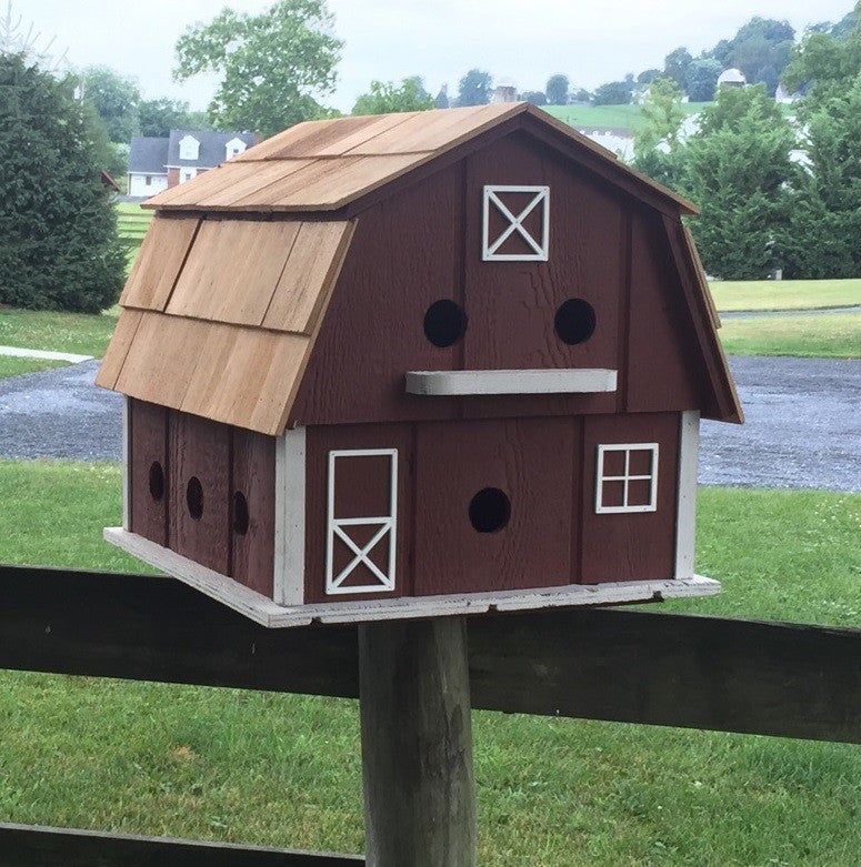 Martin Barn Birdhouse-12 Nest