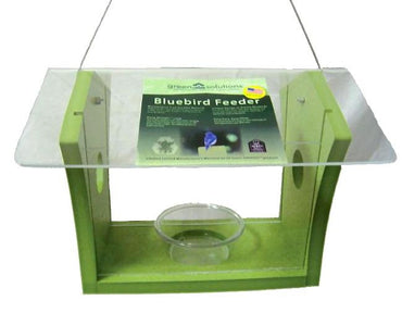 Recycled Fly-In Bluebird Feeder