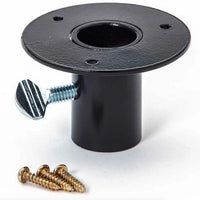 Round Mounting Flange for 1-inch Garden Pole
