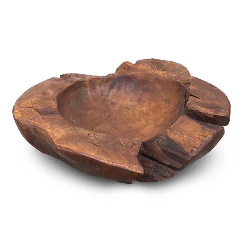 Rustic Wooden popular Bowl 7.5