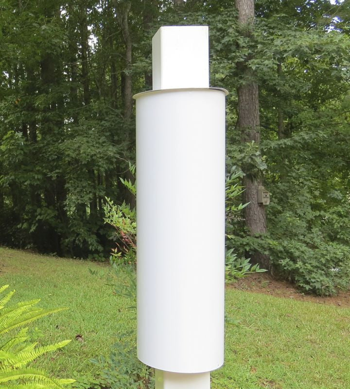 Squirrel Baffle for 4x4 Vinyl Post – Effective Squirrel Guard for Bird Feeders